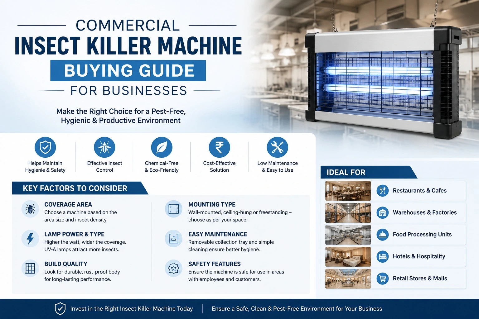 Commercial Insect Killer Machine